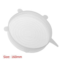 Load image into Gallery viewer, 6 Pcs/Set Reusable Silicone Food Wrap Stretch Vacuum Seal Cover Saran Wrap Kitchen Organization Food Fresh Keeping Sealed lids