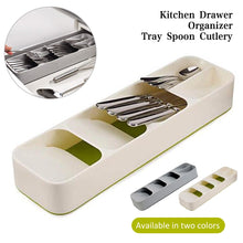 Load image into Gallery viewer, New Kitchen Drawer Organizer Tray Rack Spoon Fork Cutlery Separation Storage Box Space Saving Home Kitchen Gadgets Organizer