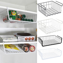 Load image into Gallery viewer, Home Storage Basket Kitchen Multifunctional Storage Rack Under Cabinet Storage Shelf Basket Wire Rack Organizer Storage