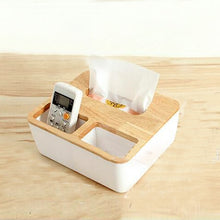 Load image into Gallery viewer, RSCHEF  Home Kitchen  Wooden  Plastic Tissue Box  Solid Wood Napkin Holder Case Simple  Stylish